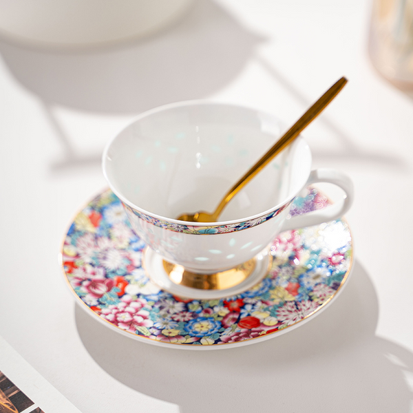 Myriad Flowers Coffee Cup