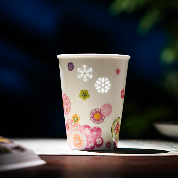Pastel Floral Cola Cup
