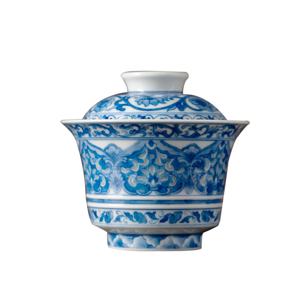 TENSI Kiln Baoxiang Motif Dual-Persona Lidded Tea Bowl