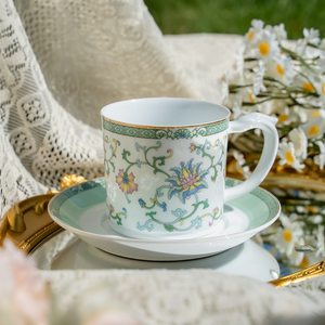 Amidst The Blossoms Couple Cups