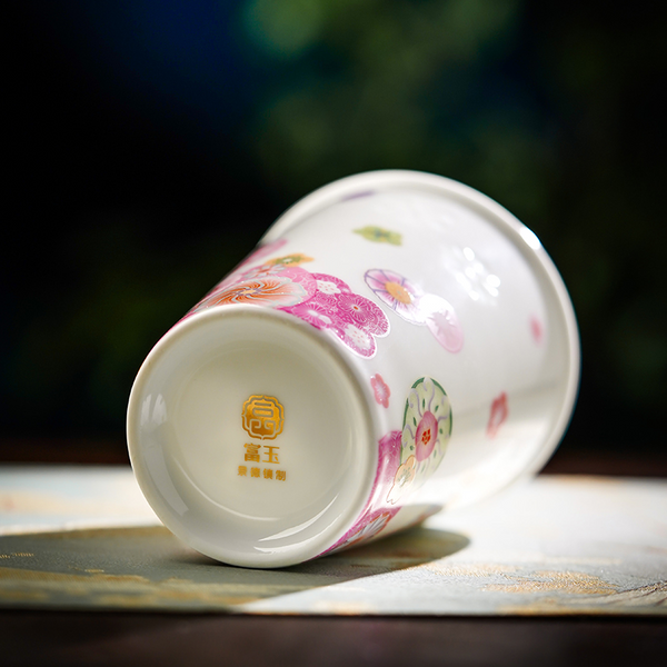 Pastel Floral Cola Cup