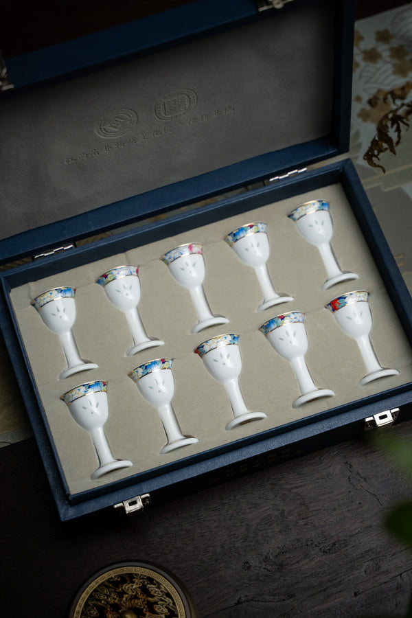 Myriad Flowers Wine Set