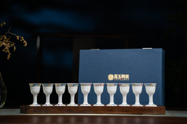 Myriad Flowers Wine Set