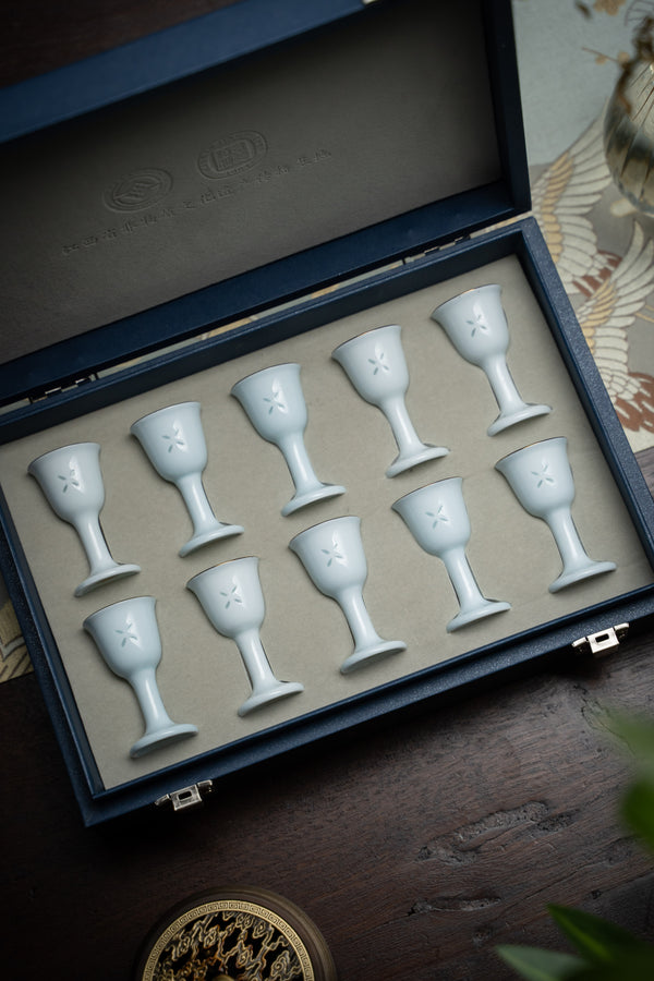 Golden Bough & Jade Leaf Wine Set