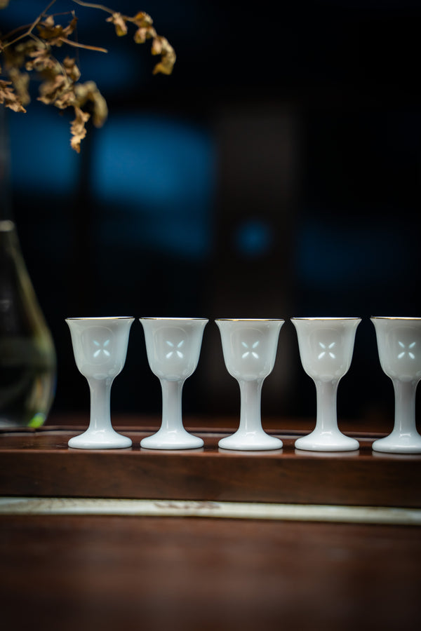 Golden Bough & Jade Leaf Wine Set