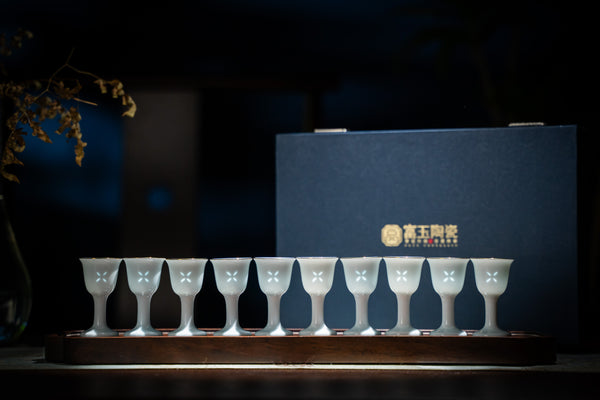 Golden Bough & Jade Leaf Wine Set