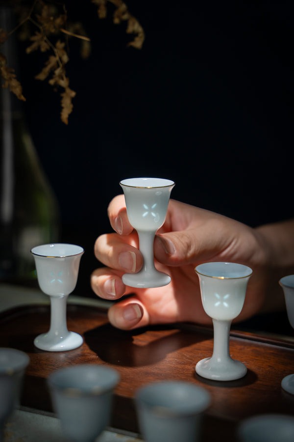 Golden Bough & Jade Leaf Wine Set