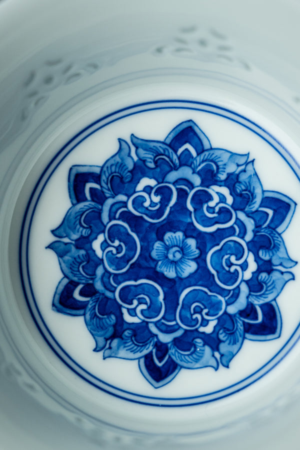 TENSI Kiln Baoxiang Motif Hoof Cup