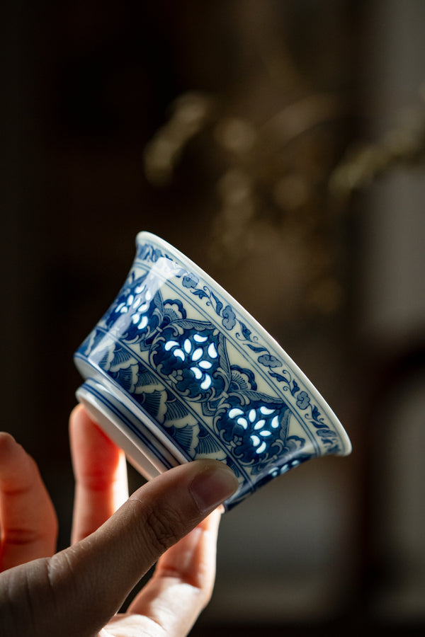 TENSI Kiln Baoxiang Motif Hoof Cup