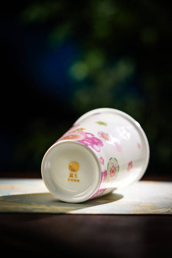 Pastel Floral Cola Cup