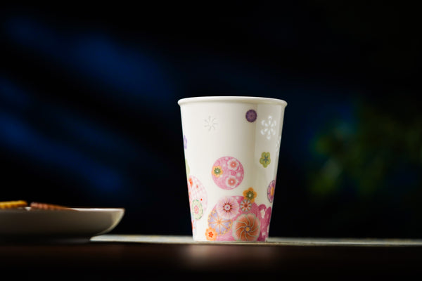 Pastel Floral Cola Cup