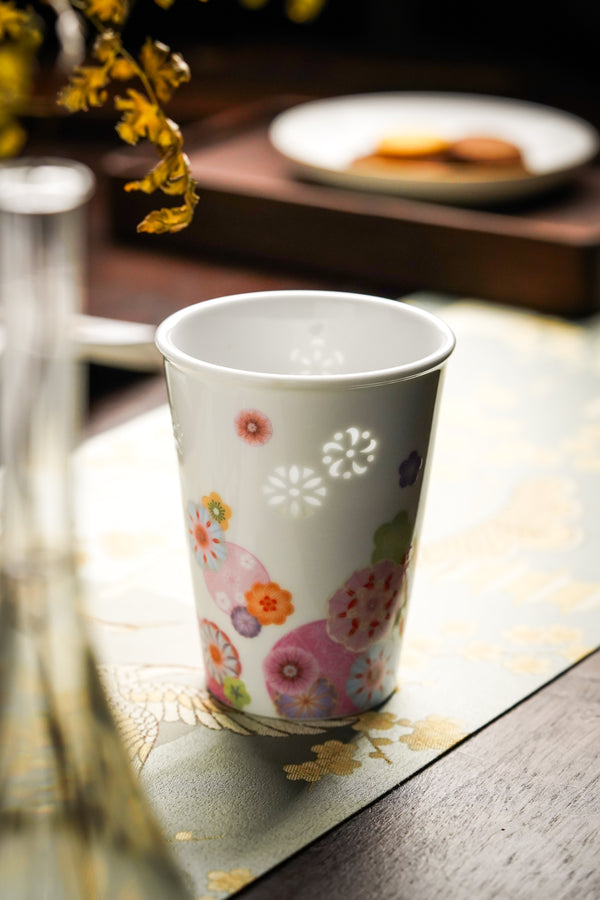 Pastel Floral Cola Cup
