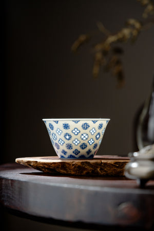 TENSI Kiln Baoxiang Brocade Sphere Cup (Imperial)