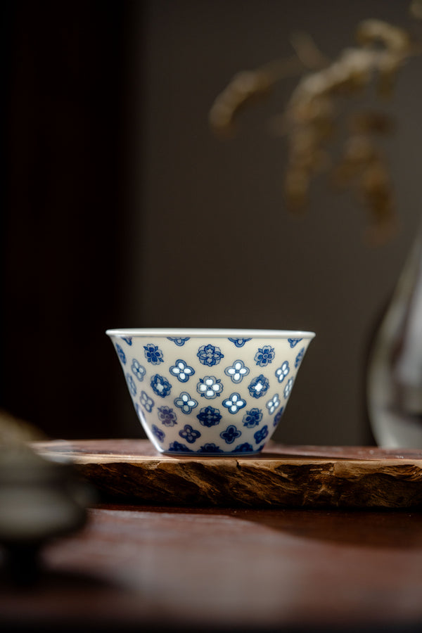 TENSI Kiln Baoxiang Brocade Sphere Cup (Imperial)