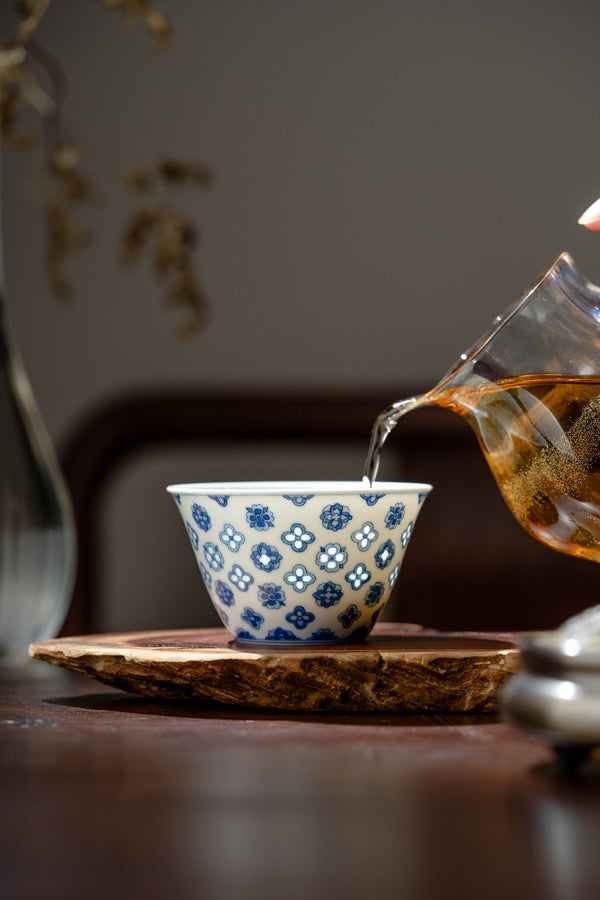 TENSI Kiln Baoxiang Brocade Sphere Cup (Imperial)