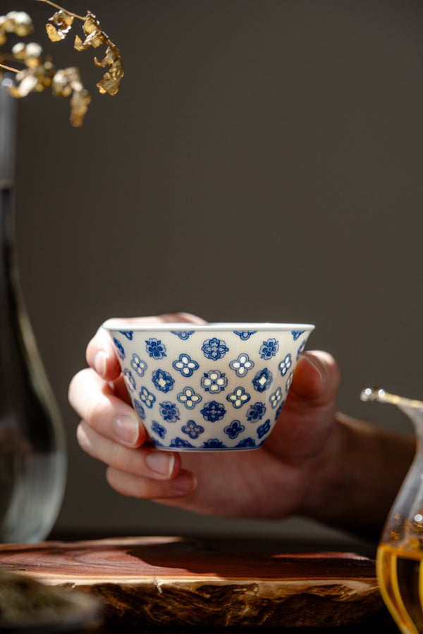 TENSI Kiln Baoxiang Brocade Sphere Cup (Imperial)