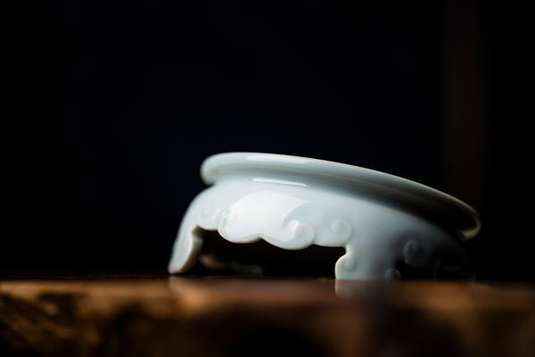 TENSI Kiln Treasure-Flower Motif Lid Rest