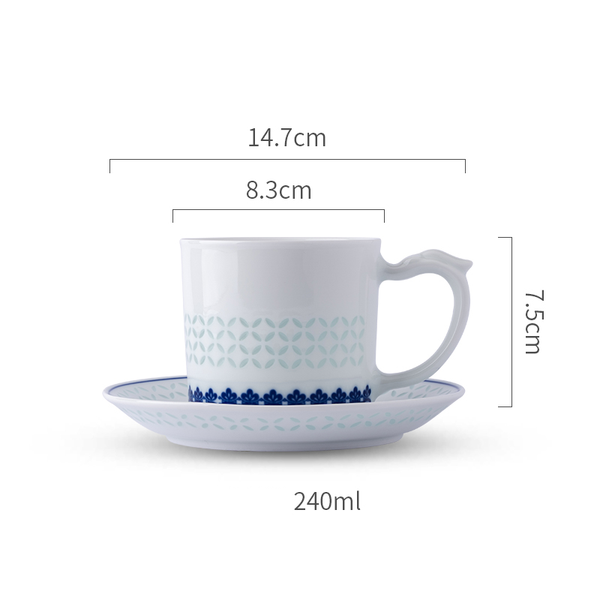 Serene Cup and Saucer