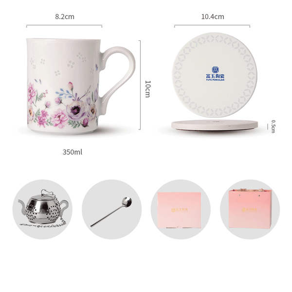 Floral Whisper Mug